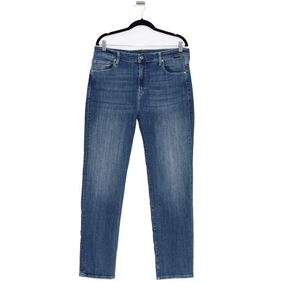 Mavi Jeans Veronica High Rise Straight Leg Jeans Medium Wash Size 33 x 32 - Picture 1 of 8